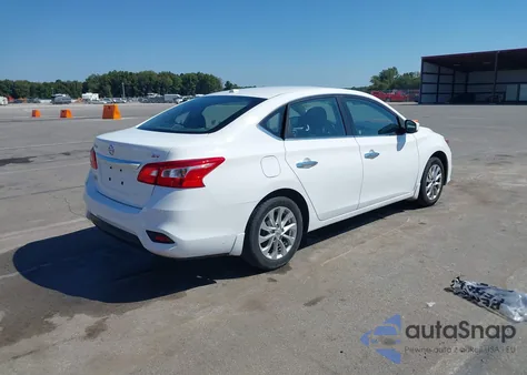 2017 Nissan Sentra Sv из США, поврежденный, VIN 3N1AB7APXHY280680